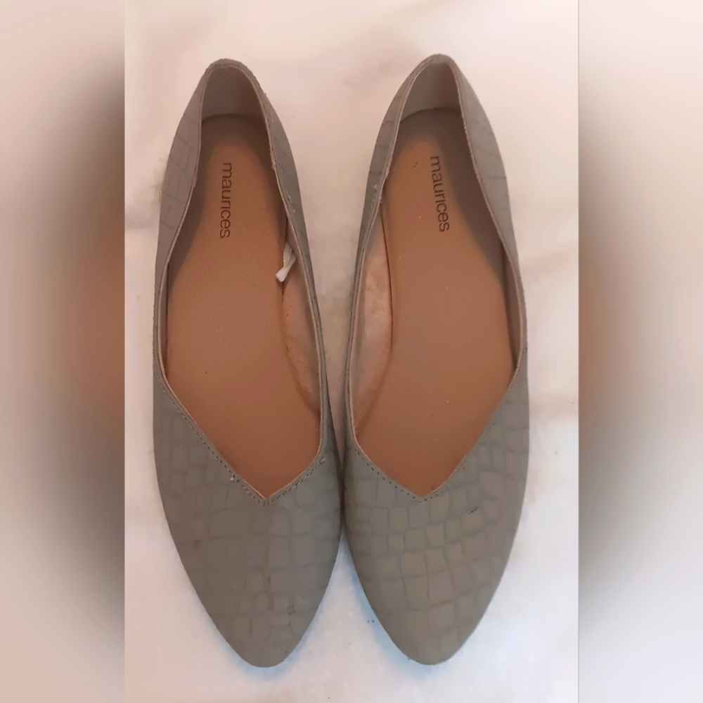 Maurices Gray Women's Flats